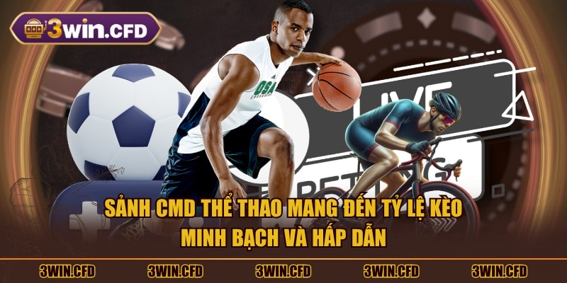 Sảnh CMD thể thao mang đến tỷ lệ kèo minh bạch và hấp dẫn